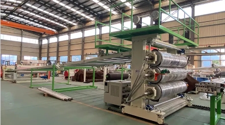 Aplikasi praktis saka efisiensi dhuwur lan teknologi ekstrus energi sing ngirit energi ing garis produksi pd sheet
