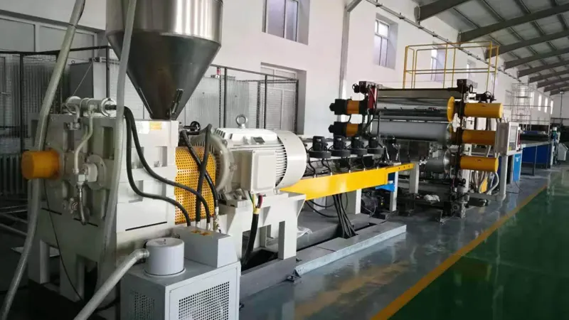 HDPE Geocell Sheet Line Produksi