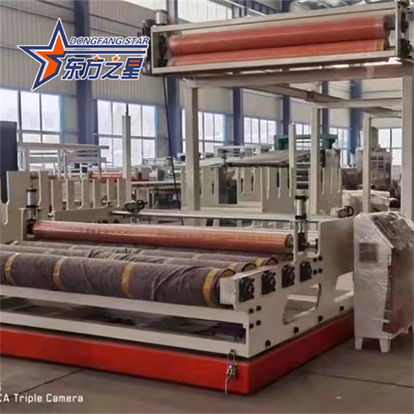 Mesin Backing Karpet TPE Kanggo Mat Mobil